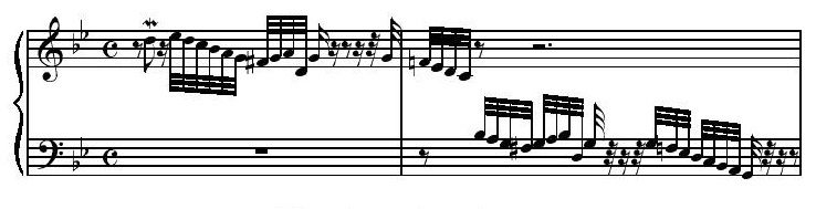 Bach Fantazia BWV 917